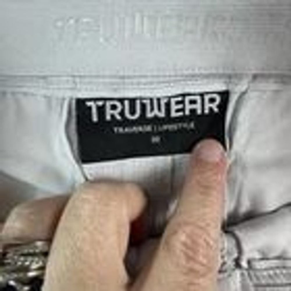 TRUWEAR Men's ION Performance Stretch Water Resistant Shorts Gray Size 32 Read* - Picture 6 of 14